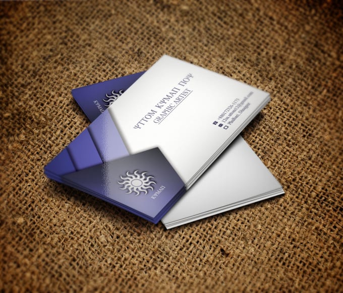 Gig Preview - Design modern business card and stationery