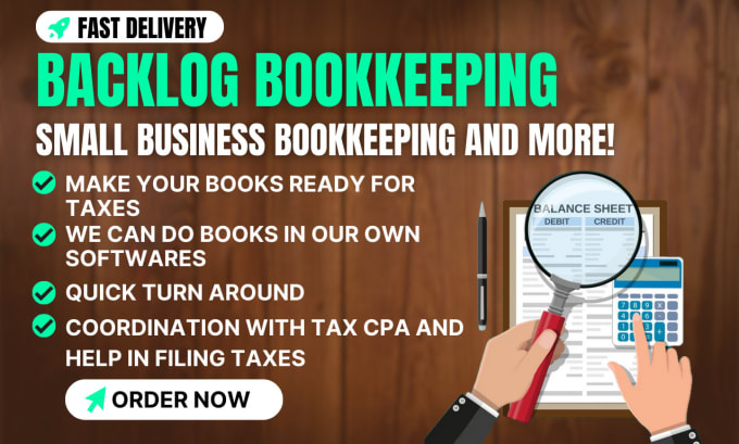 Gig Preview - Do backlog bookkeeping to get ready for taxes