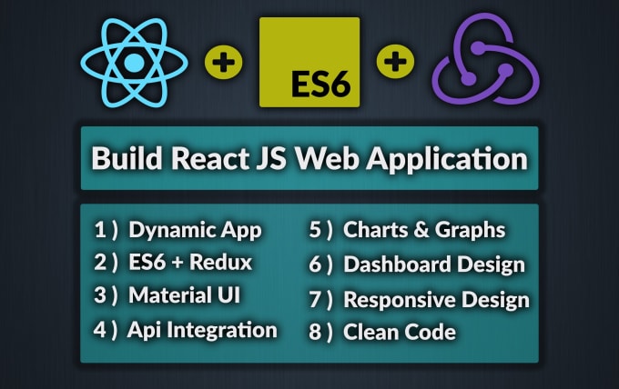 Gig Preview - Build a web application with react js with redux