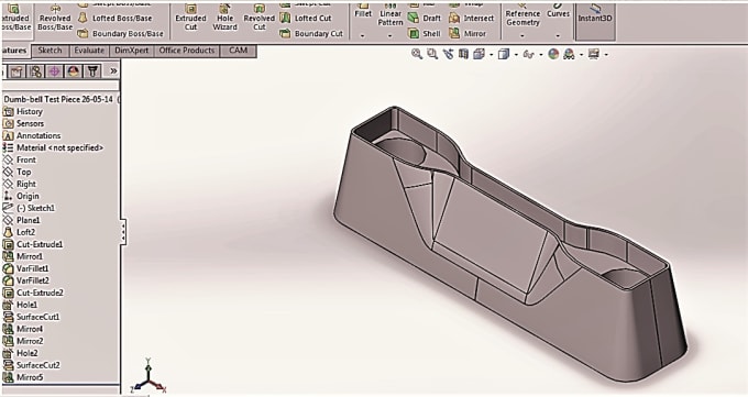 Gig Preview - Design 3d model and injection mold plastic printable mold