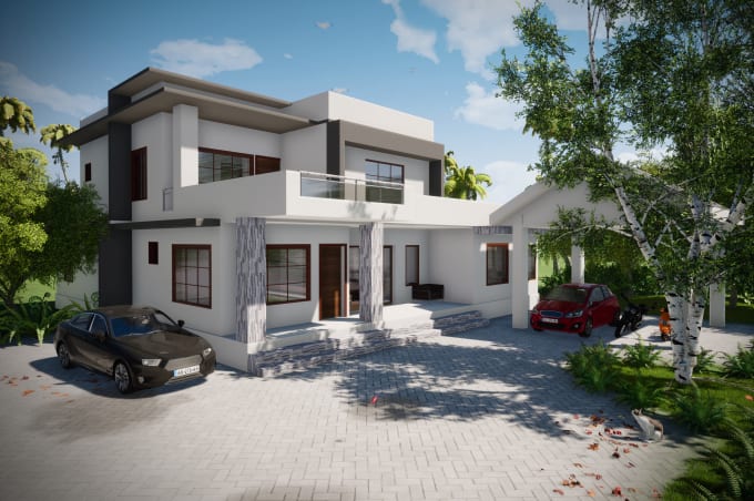 Gig Preview - Create high realistic architectural renderings