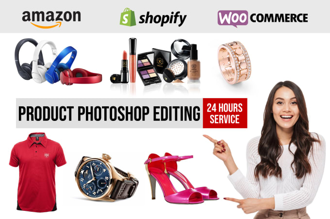 Gig Preview - Do product photoshop edit and retouch for amazon, shopify