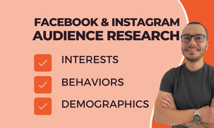 Gig Preview - Our agency will research targeted audience for facebook and instagram ads