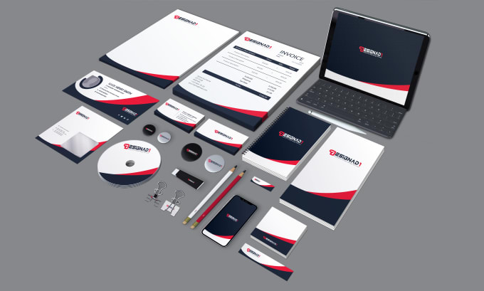 Gig Preview - Create a custom business card, letterhead, and full stationery designs