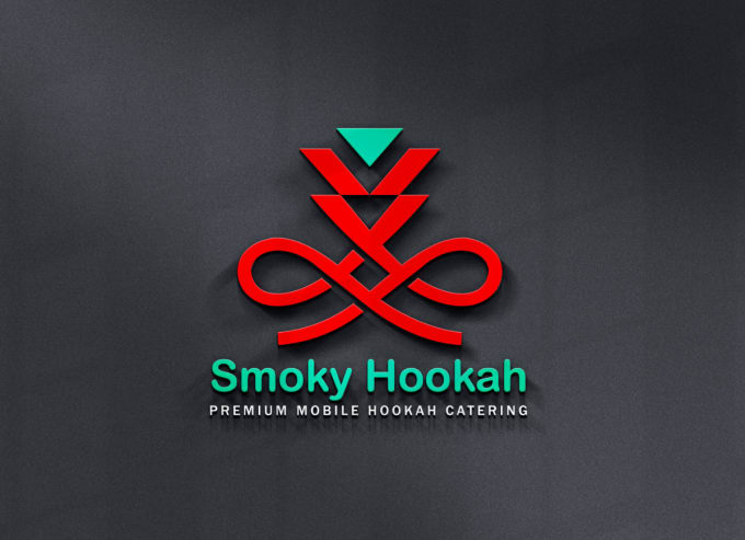 Bestseller - design modern minimalist luxury hookah logo smoke, wine, lounge, bar, restaurant