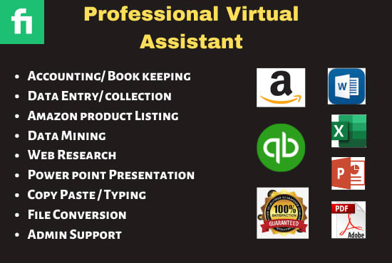 Gig Preview - Be your executive virtual assistant for fastest data entry