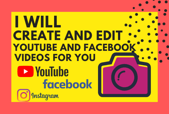 Gig Preview - Create and edit youtube videos for you