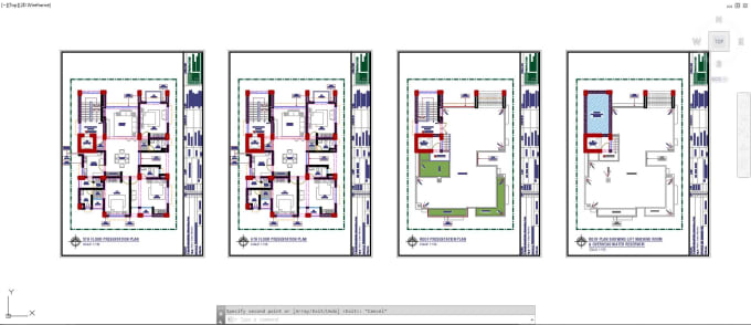 Gig Preview - 2d floor plans in autocad from pdf or sketch