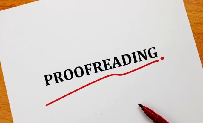 Gig Preview - Proofread and edit your scientific paper manuscripts