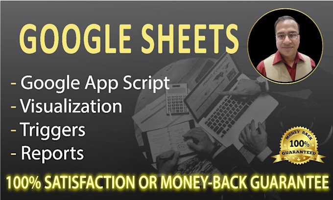 Gig Preview - Do google sheets, scripting, formulas, dashboards fast