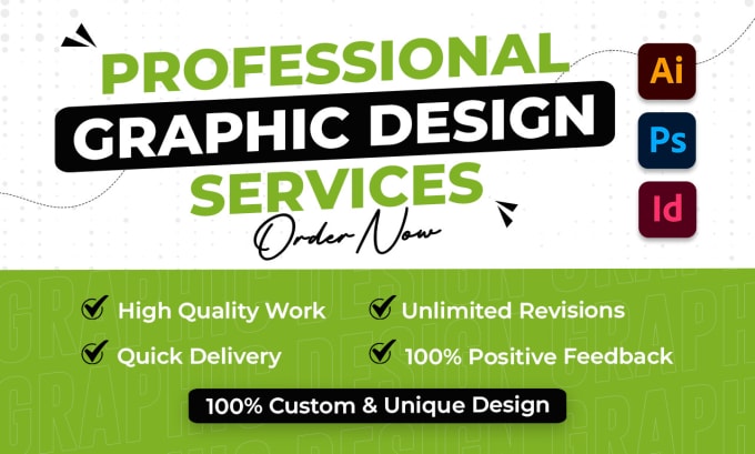 Gig Preview - Be your personal professional graphic designer