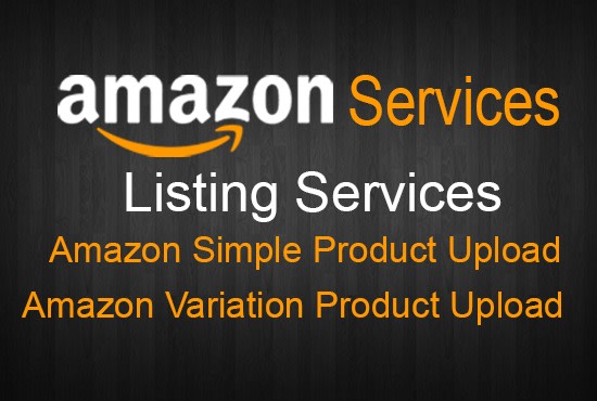 Gig Preview - Upload your product listings on amazon seller central