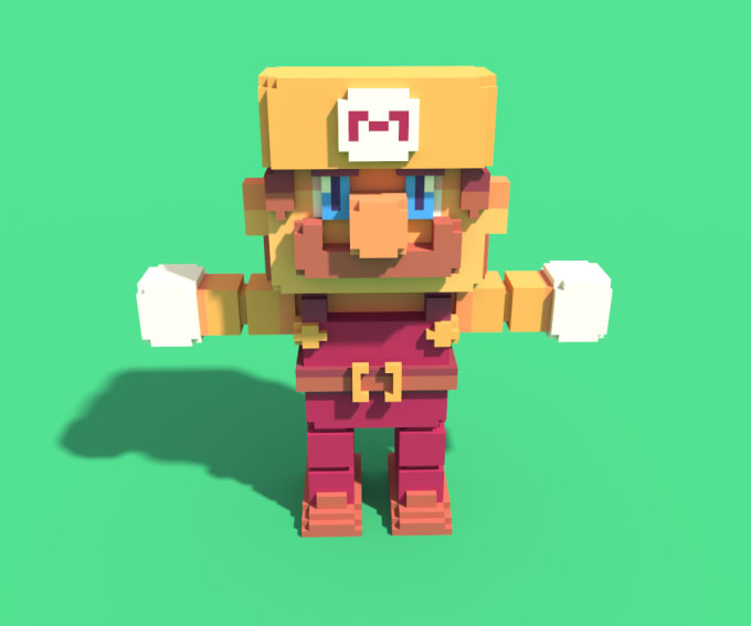 Gig Preview - Create amazing voxel art 3d pixel art