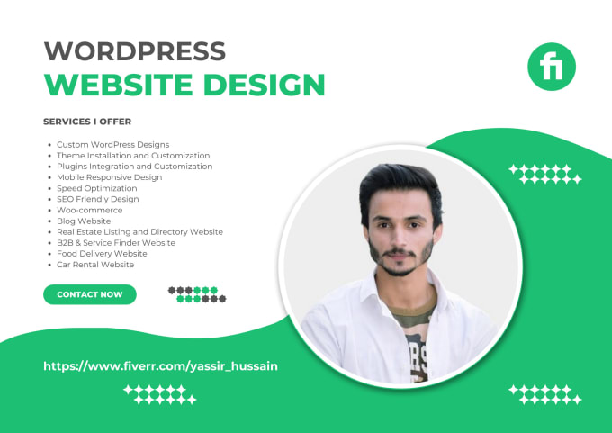 Gig Preview - Create a responsive wordpress website or blog