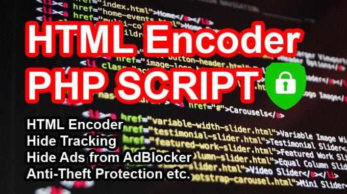 Bestseller - html encoder hide tracking ad blocker anti theft protection