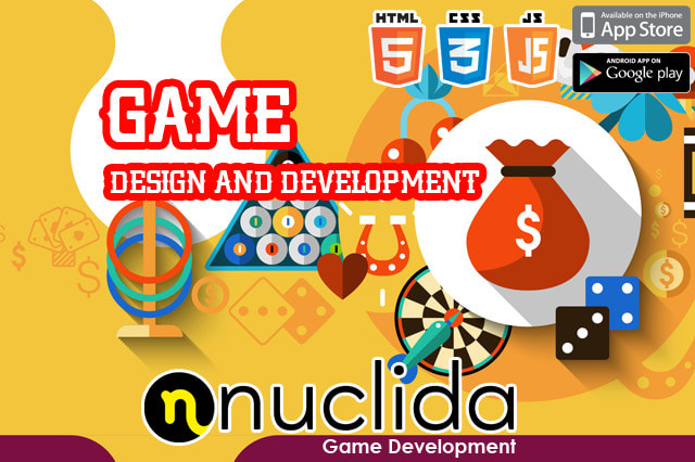 Gig Preview - Games design and development  HTML5 and app