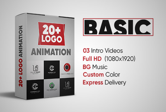 Gig Preview - Create 20 logo animation video