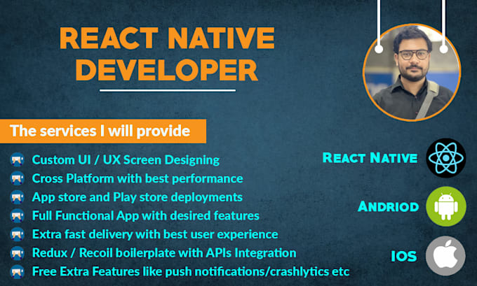 Bestseller - do mobile app development using react native