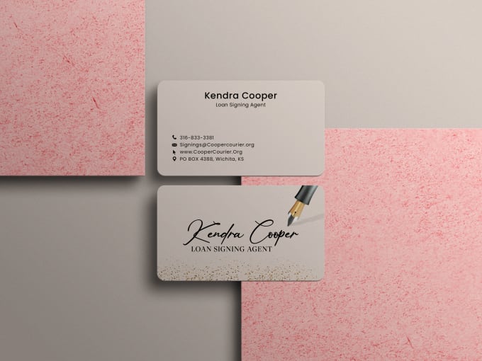 Gig Preview - Do professional business card design for you