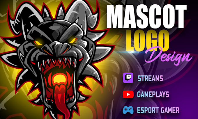 Bestseller - create mascot gaming logo design