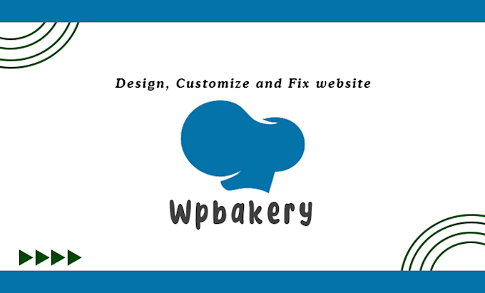 Gig Preview - Design and fix the website using wpbakery