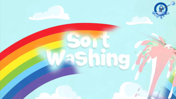 Gig Preview - Do soft washing  service 2d promo video