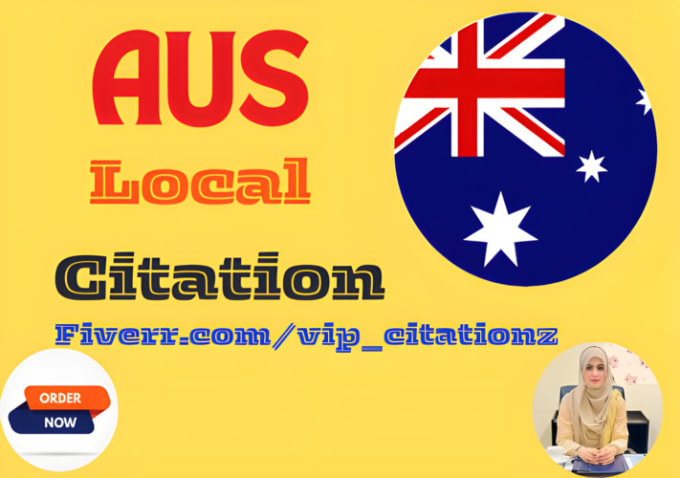 Gig Preview - Do australian local SEO citations and business directories listings