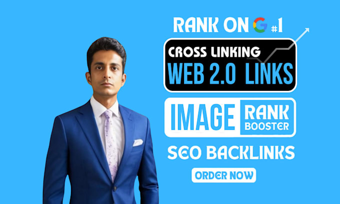 Gig Preview - Do web 2 0 seo cross linking backlinks with image or video embed