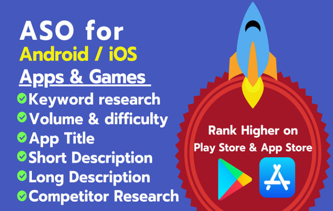 Bestseller - do aso and write descriptions for your apps and games