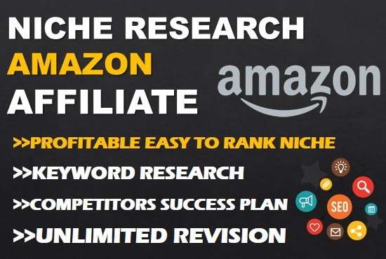 Gig Preview - Do profitable niche research for an amazon affiliate website