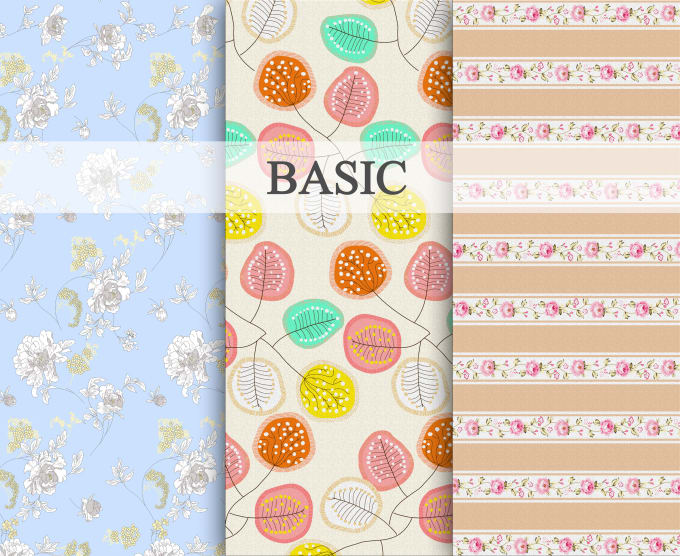 Bestseller - create a seamless floral textile pattern in 1 day