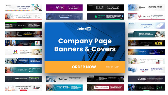 Gig Preview - Design linkedin company page banner, cover