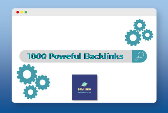 Gig Preview - Create 1000 backlinks on high tf cf