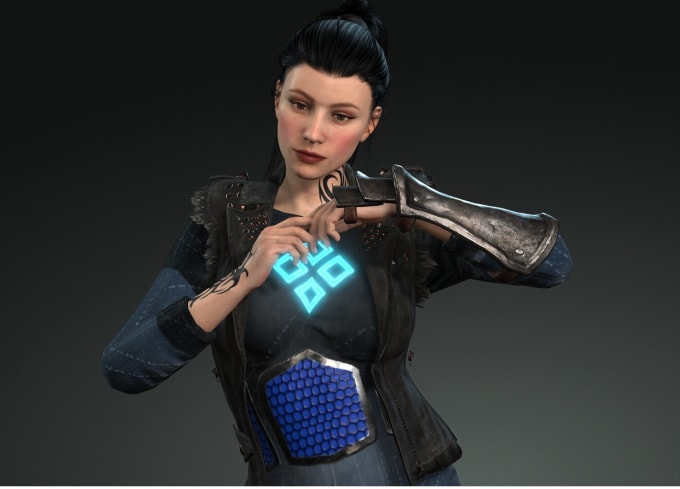 Bestseller - design 3d realistic character for your game