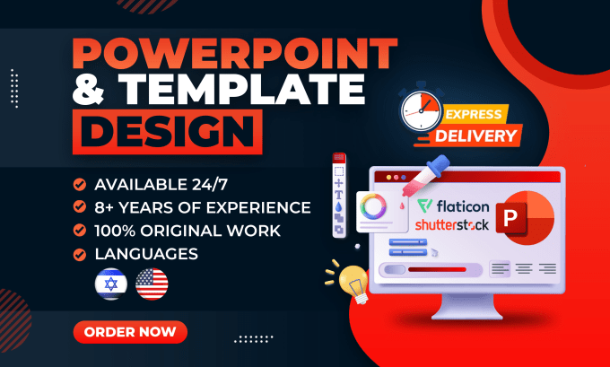 Bestseller - create powerpoint presentation, powerpoint design redesign