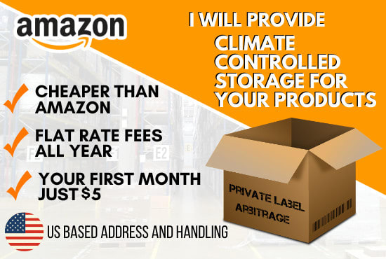 Gig Preview - Provide usa storage for your amazon inventory