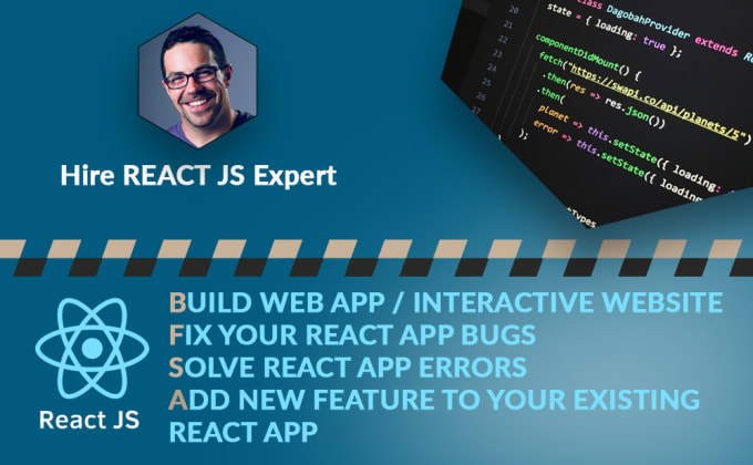 Gig Preview - Build or fix your reactjs or react js website bugs