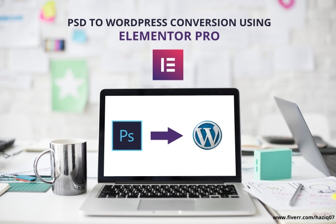 Gig Preview - Convert psd to wordpress, figma to elementor, xd to elementor using elementor