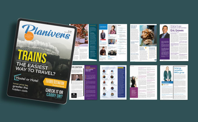 Gig Preview - Design professional magazine layout, product catalog, and newsletter in indesign