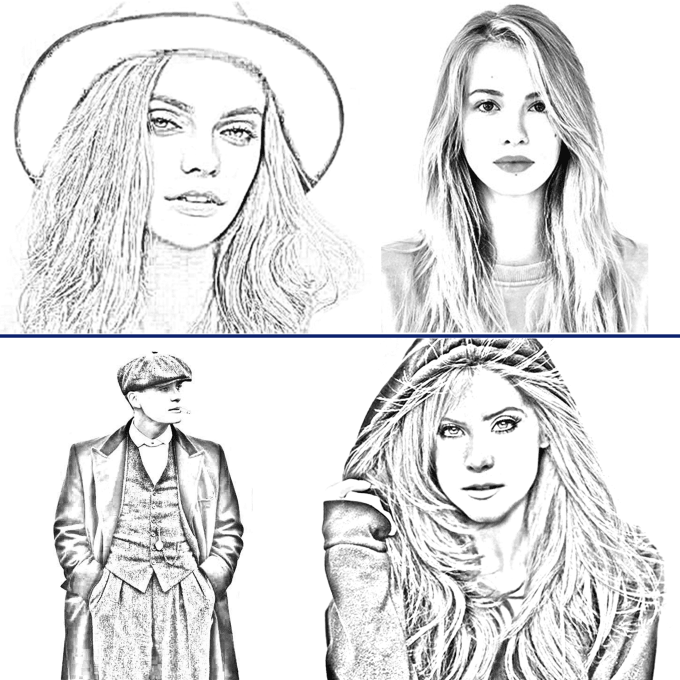 Gig Preview - Make pencil sketch portrait of your picture