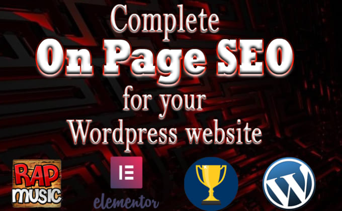 Gig Preview - Do complete onpage SEO for your wordpress website