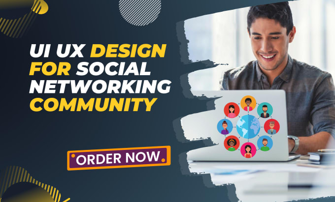 Gig Preview - Do ui ux design for a social networking community website