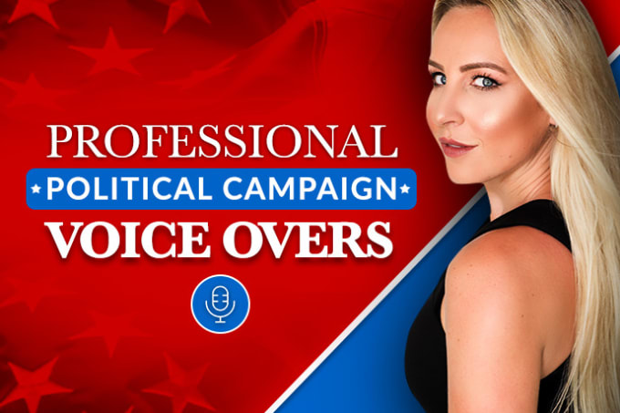 Gig Preview - Record your political candidate 2024 election ad campaign