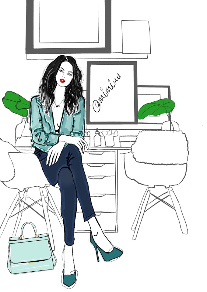 Bestseller - create elegant fashion illustrations in a chic style