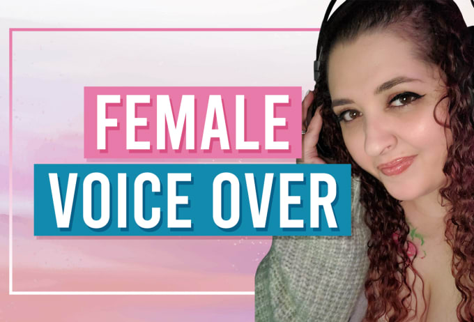 Gig Preview - Record an american female voiceover