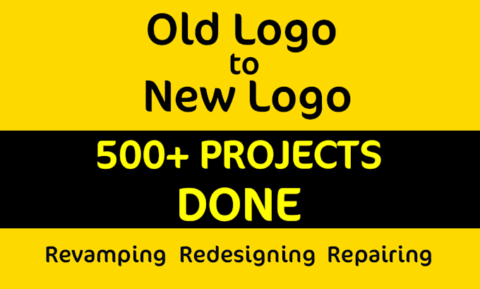 Gig Preview - Fix, redesign, revamp, edit, retrace, recreate or modify your current logo