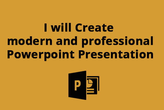 Gig Preview - Design powerpoint presentation and pitch deck