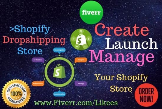 Bestseller - create, launch and manage shopify dropshipping store