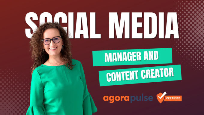 Gig Preview - Be your monthly social media  manager and content creator