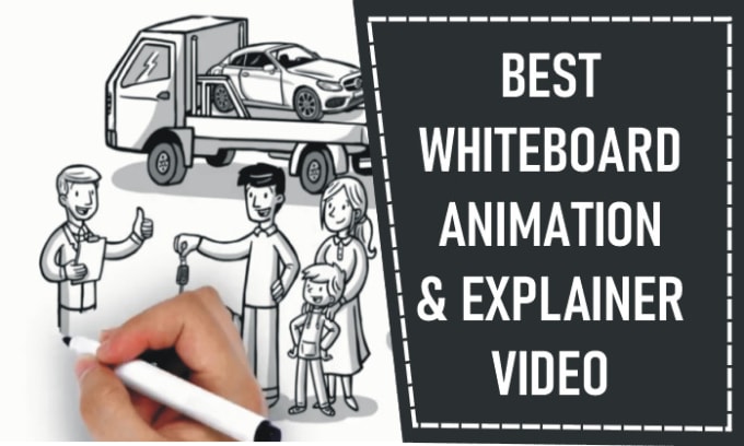 Gig Preview - Make best whiteboard animation and explainer video